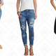 Kick Crop Jean, $40 | Tomgirl Jean, $60 | AEO Denim x4 Hi-Rise Jegging, $50